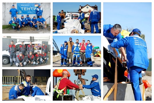 Колектив компанії Профі ТЕНТ Київ