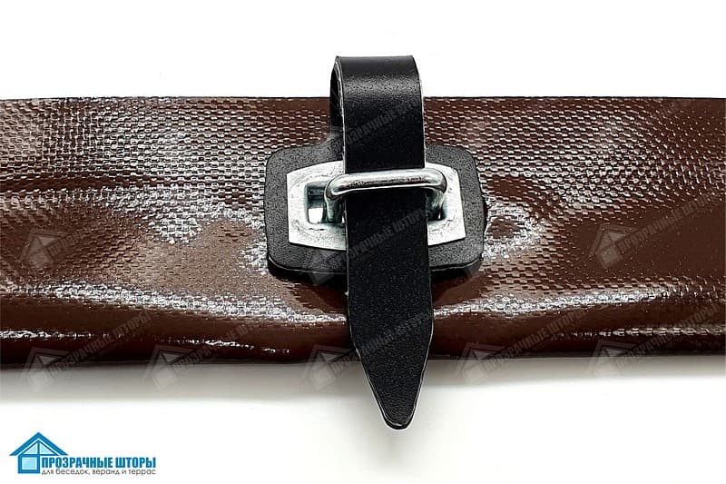 Міцний морозостійкий ПВХ ремінь чорного кольору