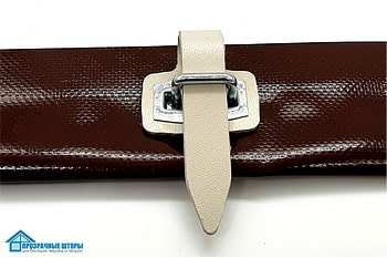 Прочный морозостойкий ПВХ-ремень белого цвета