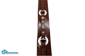 Прочный шитый ПВХ-ремень в цвет окантовки