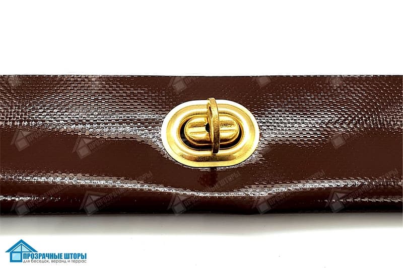 Французский замок 1-й тип, латунь