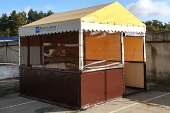 Мягкие окна на палатку фото