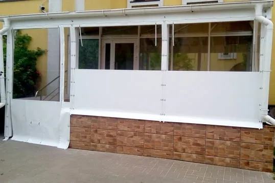 Штори ПВХ для веранди