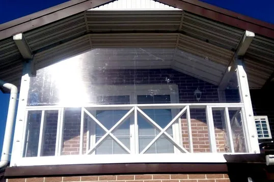 ПВХ штори на балкон